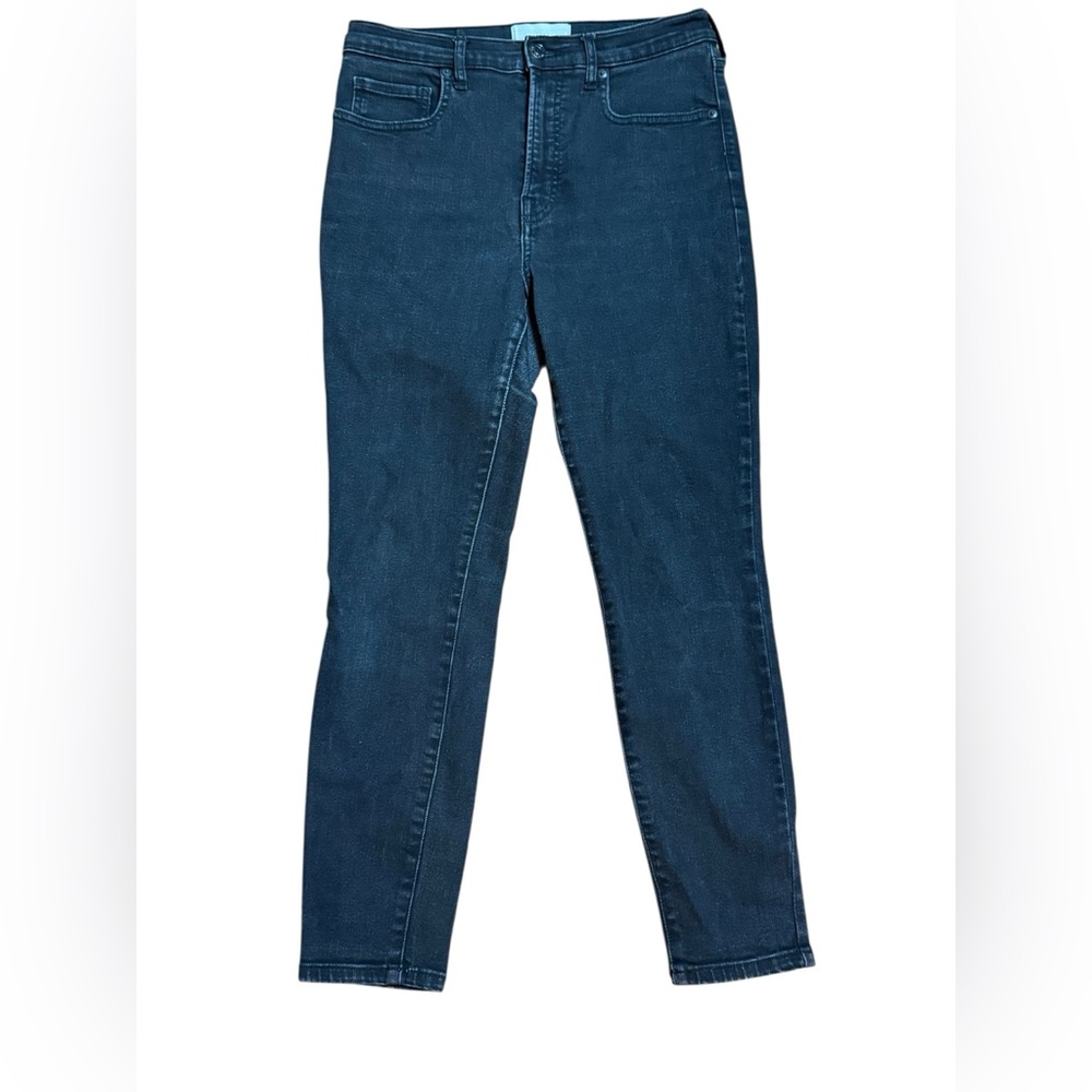 Everlane The High Rise Skinny‎ Ankle Jean in Black Sz 30